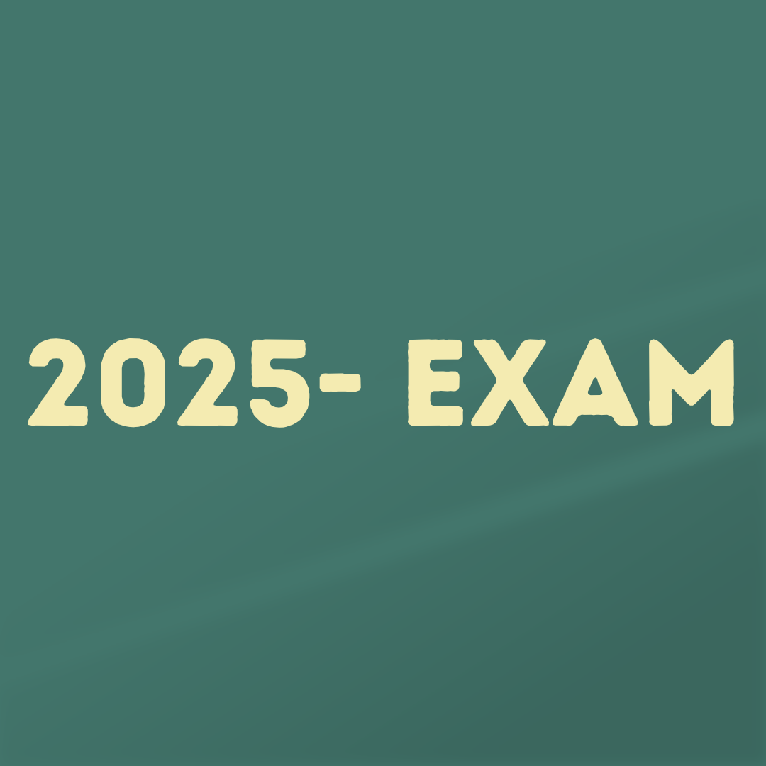 2025 - Exam